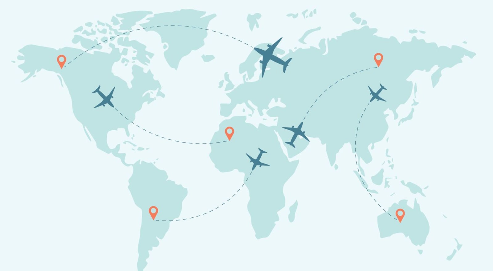 Round the world airline clearance ticket